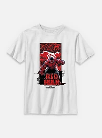 Marvel Captain America: Brave New World Red Hulk Bomb Youth T-Shirt