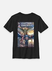 Marvel Captain America: Brave New World And Falcon Youth T-Shirt