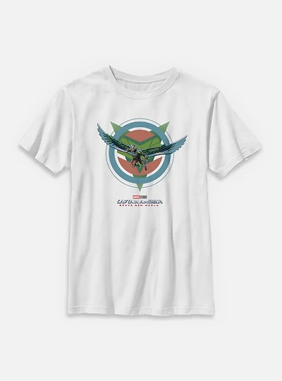 Marvel Captain America: Brave New World Falcon Youth T-Shirt