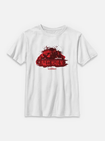 Marvel Captain America: Brave New World Red Hulk Splash Youth T-Shirt