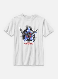 Marvel Captain America: Brave New World Flying High Youth T-Shirt