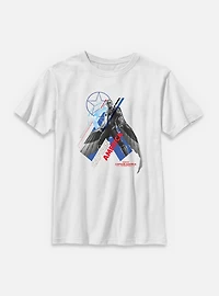 Marvel Captain America: Brave New World Pose Youth T-Shirt
