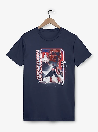 Marvel Captain America: Brave New World Shield Falcon T-Shirt