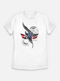 Marvel Captain America: Brave New World Team Womens T-Shirt