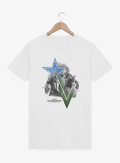 Marvel Captain America: Brave New World Ready To Fight T-Shirt