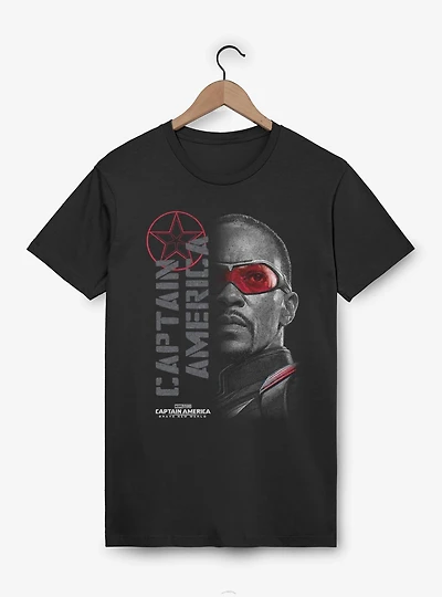 Marvel Captain America: Brave New World Red Lens Flare T-Shirt