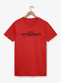 Marvel Captain America: Brave New World Logo T-Shirt
