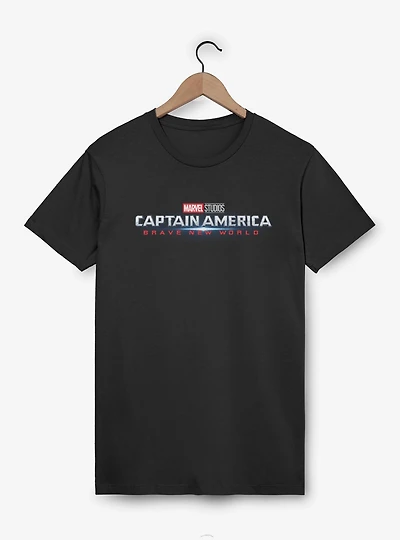 Marvel Captain America: Brave New World Burst Logo T-Shirt