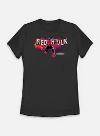 Marvel Captain America: Brave New World Big Red Hulk Womens T-Shirt