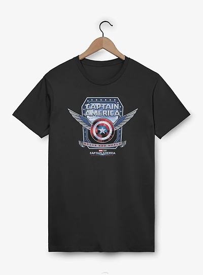 Marvel Captain America: Brave New World Shield Wings T-Shirt