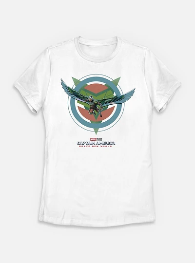 Marvel Captain America: Brave New World Falcon Womens T-Shirt