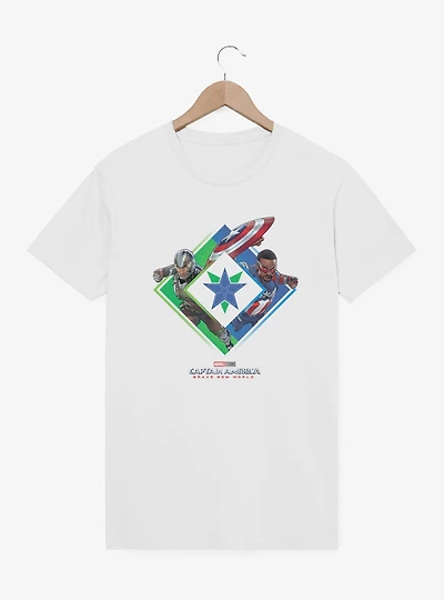 Marvel Captain America: Brave New World Fighting Together T-Shirt