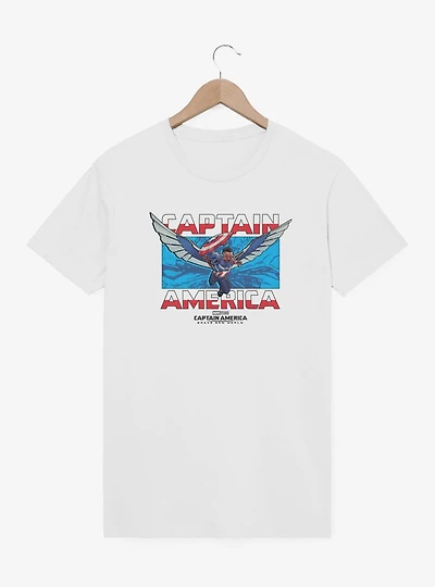 Marvel Captain America: Brave New World Sam America T-Shirt