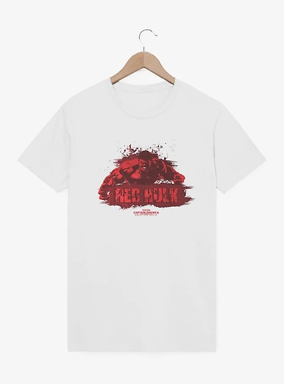 Marvel Captain America: Brave New World Red Hulk Splash T-Shirt
