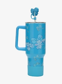 Sanrio Cinnamoroll Bow Charm Straw Tumbler With Handle — BoxLunch Exclusive