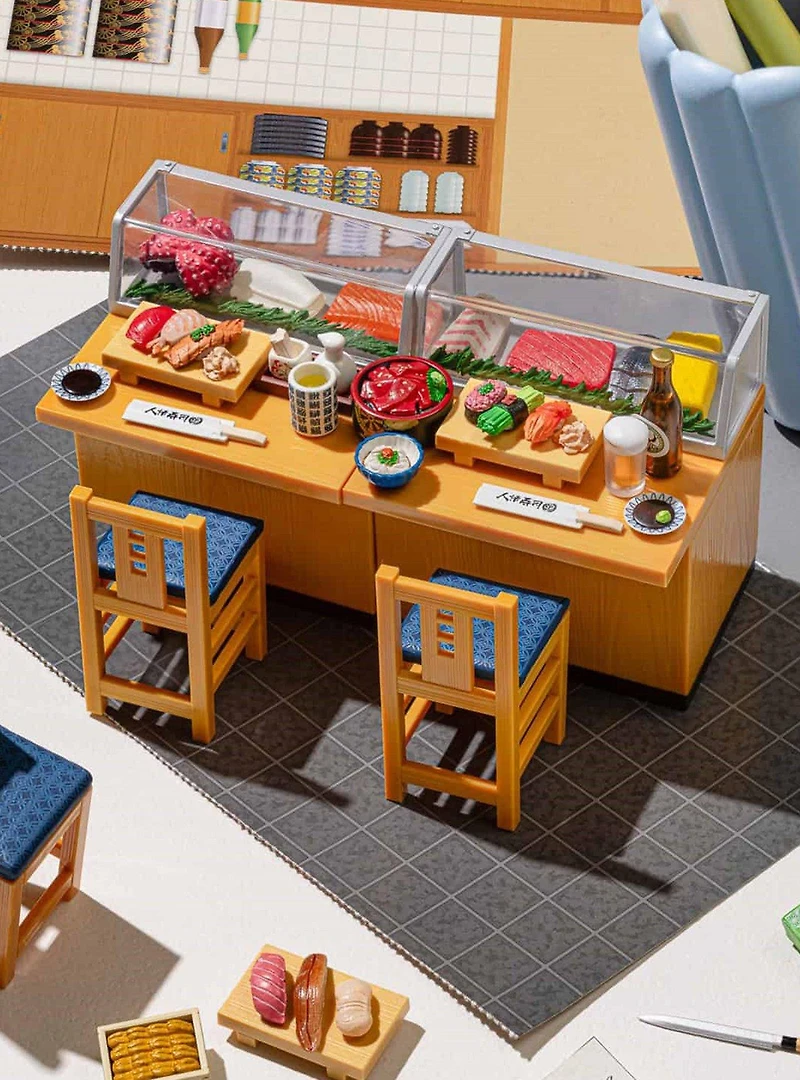Re-Ment Sushi Restaurant Blind Box Set