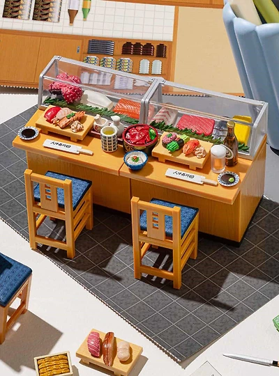 Re-Ment Sushi Restaurant Blind Box Set