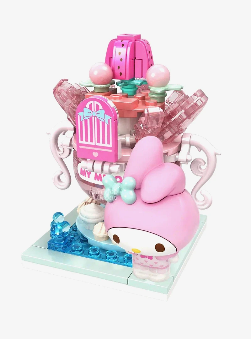 Hamee Sanrio Hello Kitty and Friends Summer Wunderland Mini My Melody Teacup Sundae Build Set
