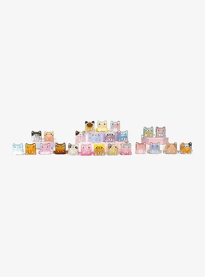 Square Cat Big Size Ice Cube Series Blind Box Figure