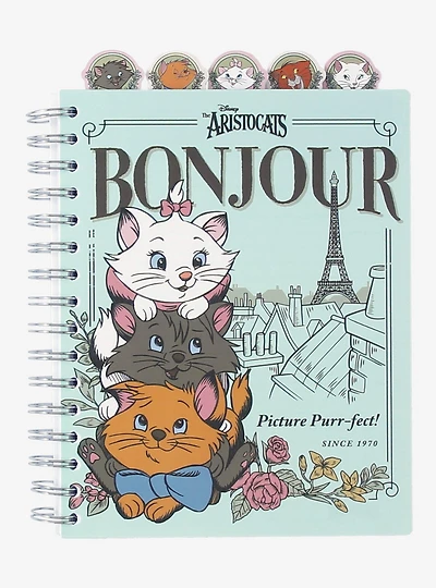 Disney The Aristocats Bonjour Figural Tab Journal — BoxLunch Exclusive