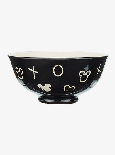 Disney Mickey Mouse Wax Resist Silhouettes Small Bowl
