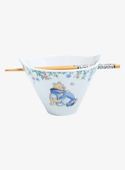 Disney Winnie the Pooh Eeyore & Pooh Bear Springtime Ramen Bowl Set