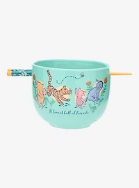 Disney Winnie the Pooh Classic Floral Ramen Set