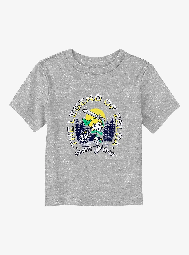 The Legend Of Zelda Outdoor Link Crest Toddler T-Shirt