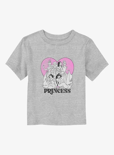 Disney Princesses Heart Toddler T-Shirt
