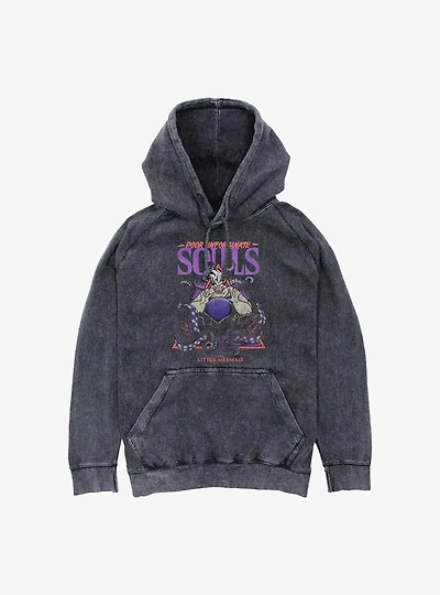 Disney The Little Mermaid Ursula Poor Unfortunate Souls Mineral Wash Hoodie