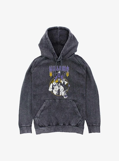 Disney Villains Metal Mineral Wash Hoodie
