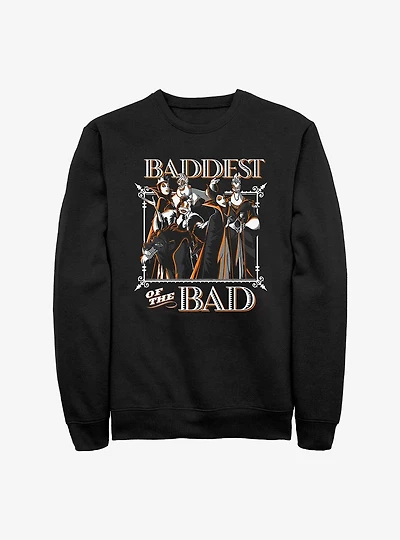 Disney Villains Baddest Of The Bad Sweatshirt