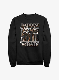 Disney Villains Baddest Of The Bad Sweatshirt
