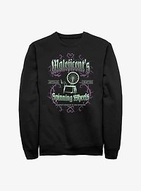 Disney Villains Maleficent Spinning Wheels Poster Sweatshirt