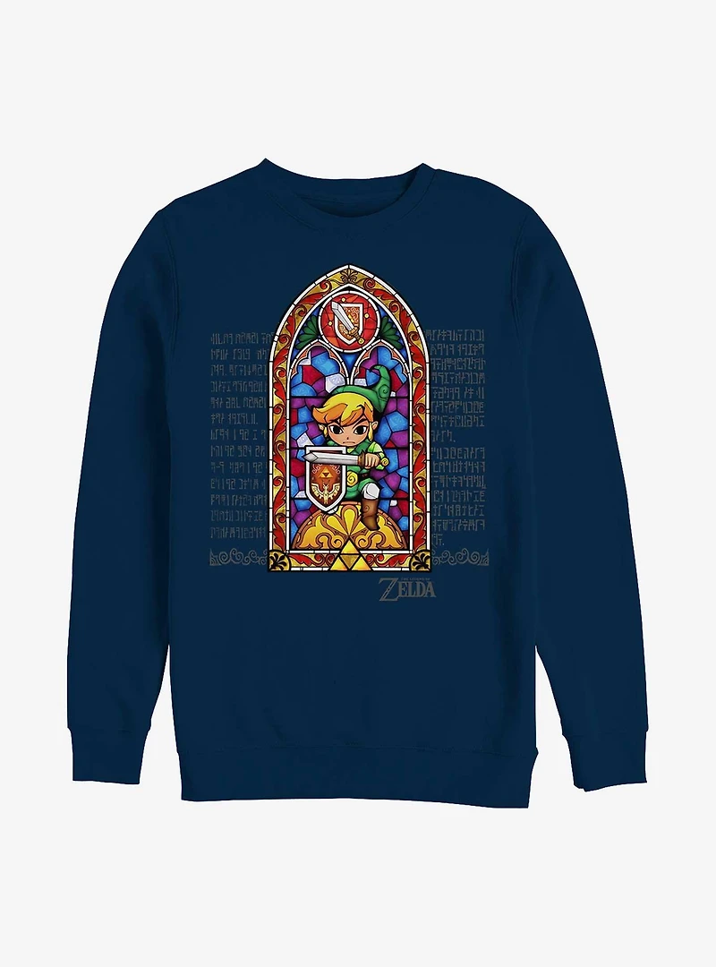 The Legend Of Zelda Stained Glass Sweatshirt