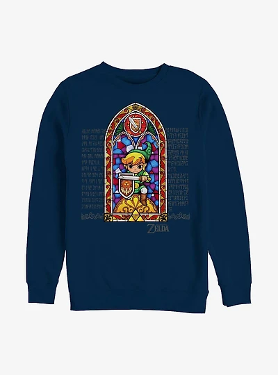 The Legend Of Zelda Stained Glass Sweatshirt