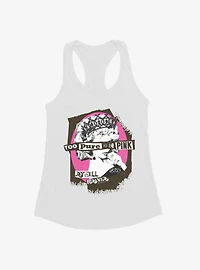 Grease Too Pure To Be Pink Womens Tank Top