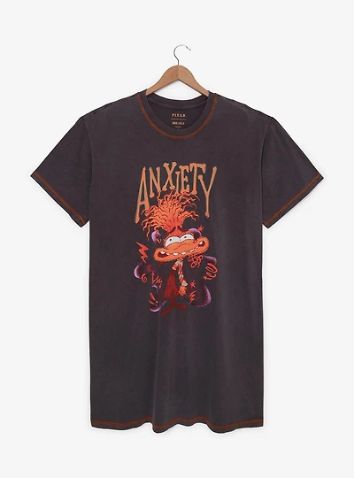 Disney Pixar Inside Out 2 Anxiety Plus T-Shirt Dress — BoxLunch Exclusive
