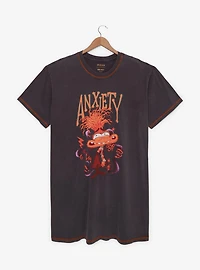 Disney Pixar Inside Out 2 Anxiety Plus T-Shirt Dress — BoxLunch Exclusive
