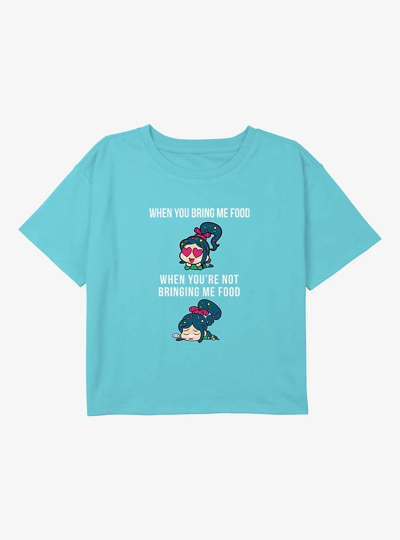 Disney Wreck It Ralph Vanellope Von Sweetz Youth Girls Boxy T-Shirt