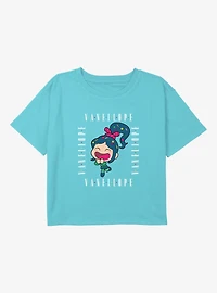 Disney Wreck It Ralph Vanellope Smile Shake Youth Girls Boxy T-Shirt