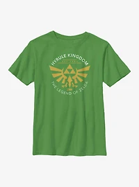 The Legend Of Zelda Hyrule Kingdom Est. 1986 Youth T-Shirt