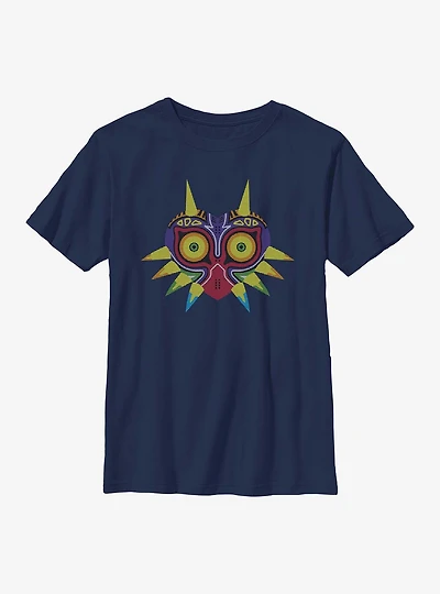 The Legend Of Zelda Majora's Mask Knit Stitch Pattern Youth T-Shirt
