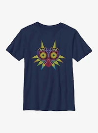 The Legend Of Zelda Majora's Mask Knit Stitch Pattern Youth T-Shirt