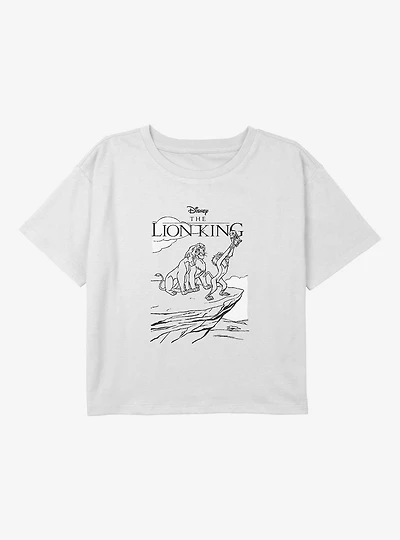Disney The Lion King Pride Raise Youth Girls Boxy T-Shirt