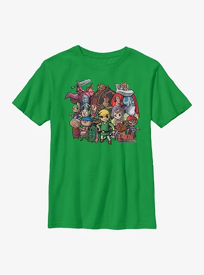 The Legend Of Zelda Toon Crew Youth T-Shirt