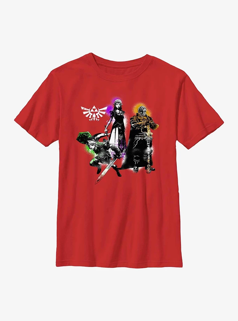 The Legend Of Zelda Link Ganon Trio Youth T-Shirt