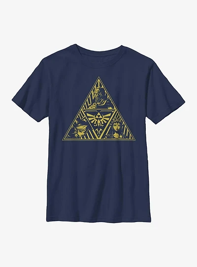The Legend Of Zelda Trifecta Youth T-Shirt