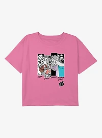 Disney Chip 'n' Dale Rescue Them Youth Girls Boxy T-Shirt