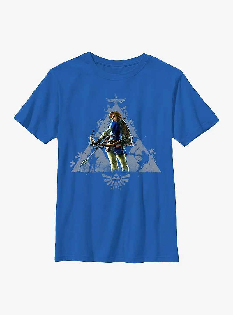 The Legend Of Zelda Wild Triforce Youth T-Shirt